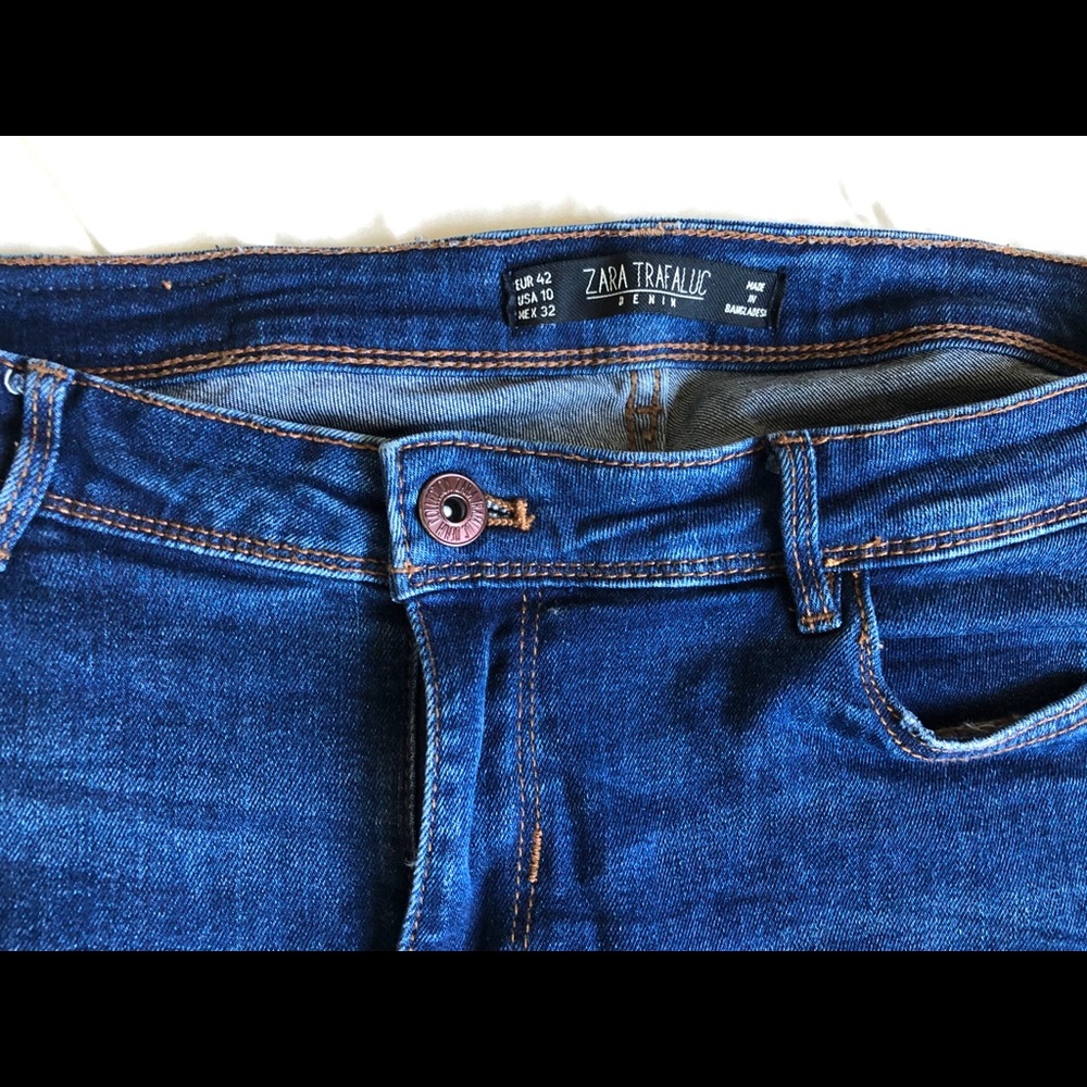 Zara trafaluc skinny stretch jean 10 - Picture 2 of 4